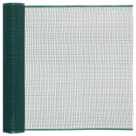 Plastové pletivo - zelené - 0,5 x 5 m (oká 10 x 10 mm)