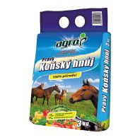 Pravý konský hnoj AGRO - 3 kg