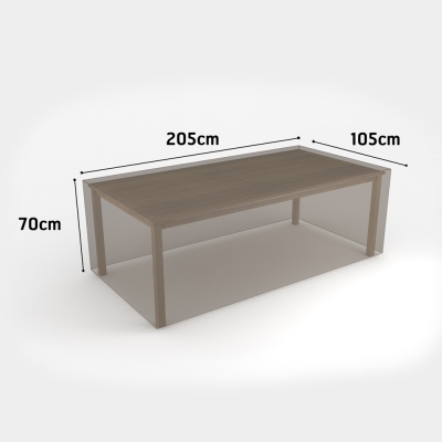 Zakrývacia plachta - obdĺžnikový stôl
