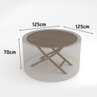 Zakrývacia plachta - okrúhly stôl