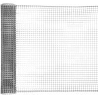 Plastové pletivo - sivé - 1 x 5 m (oká 10 x 10 mm)